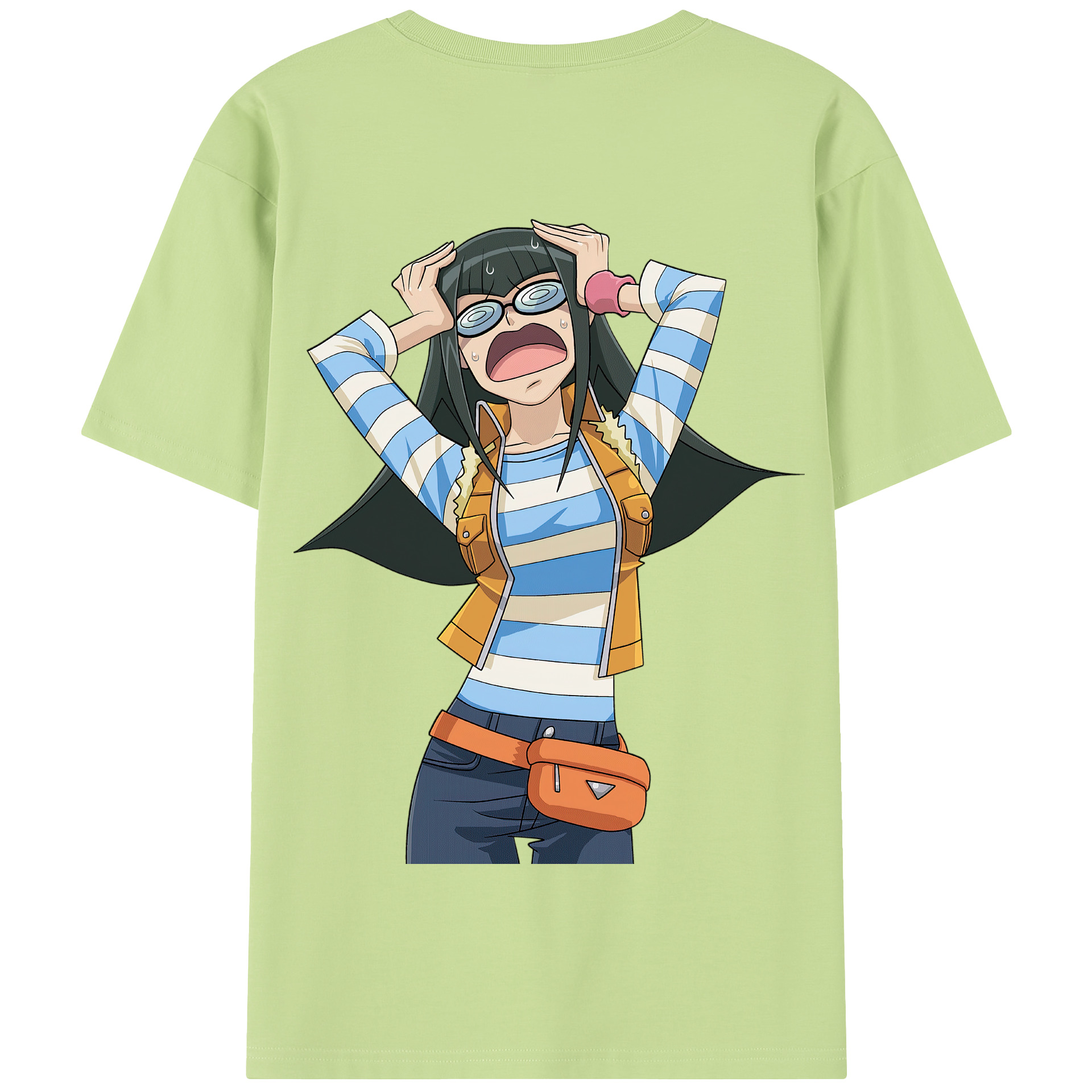 （画像用） 遊☆戯☆王 Yu-Gi-Oh! 綿100％半袖Tシャツ（背面プリント）
